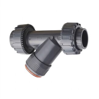 VALVULA SEDIMENT STRAINER CUERPO PVC SELLO EPDM