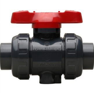 VALVULA BOLA DUO BLOCK CUERPO PVC  TIPO 21